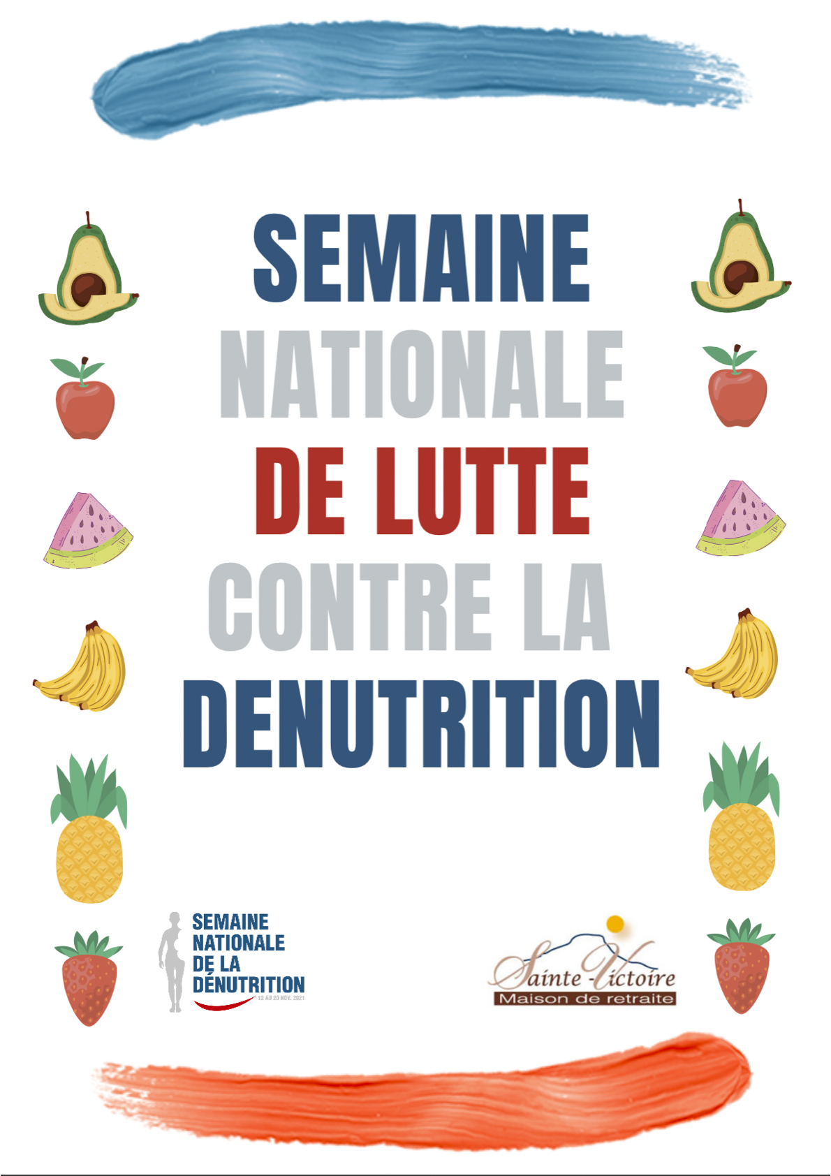 Semaine nationale de la dénutrition à la maison de retraite sainte Victoire à aix en Provence